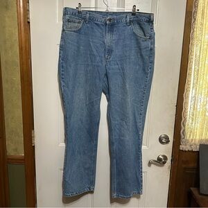 Carhartt Jeans Relaxed Fit Mens‎ 40x30 Blue Denim Pants Cotton Casual Work